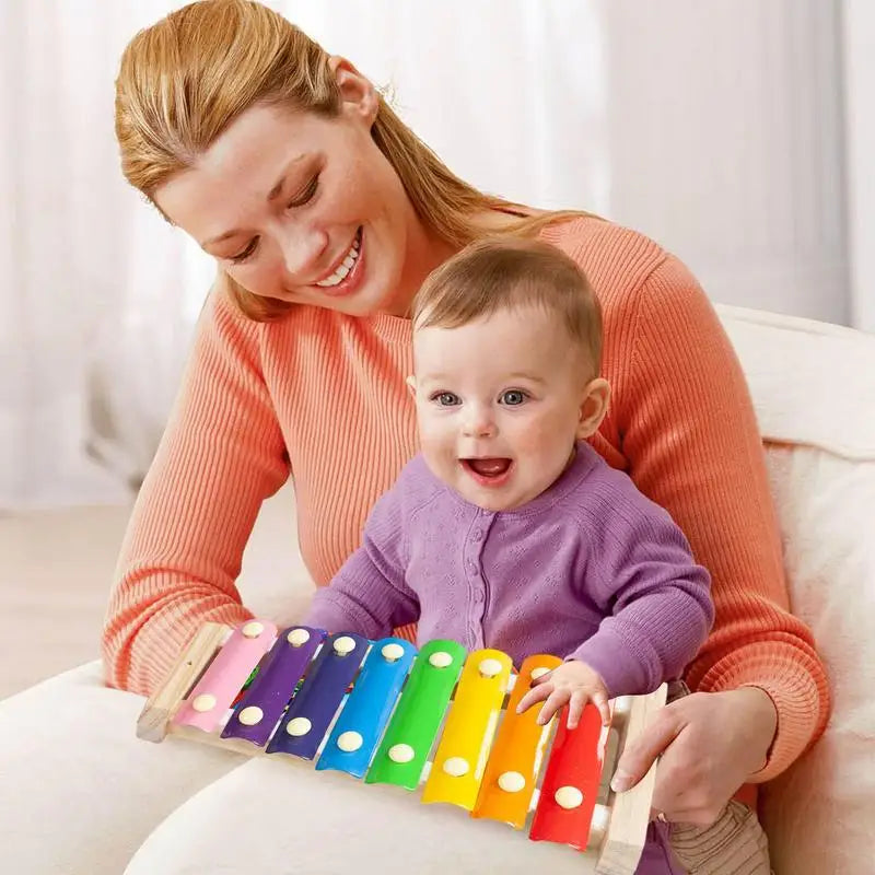 Learning&Education Wooden Xylophone For Children Kid Musical Funny Toys Music Instrument Montessori Educational Toy