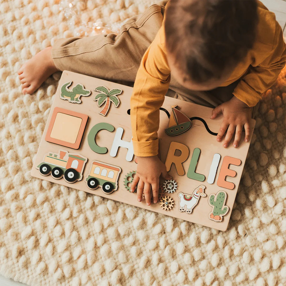 Montessori Personalized Puzzle