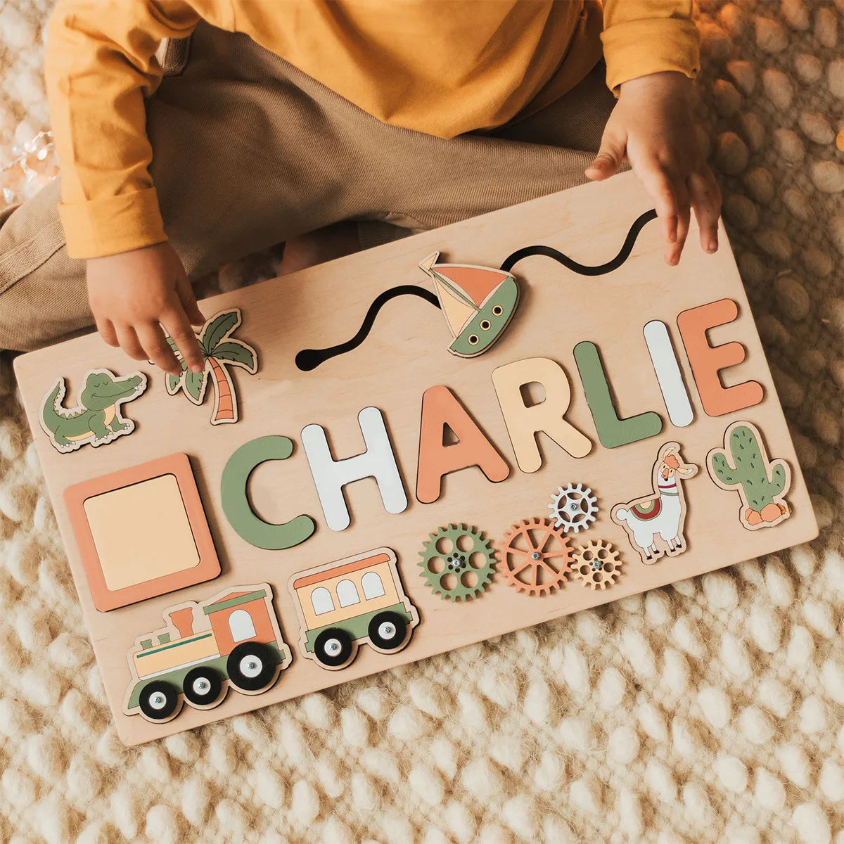 Montessori Personalized Puzzle