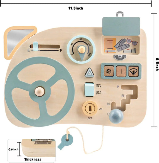 Montessori Toy Steering Wheel