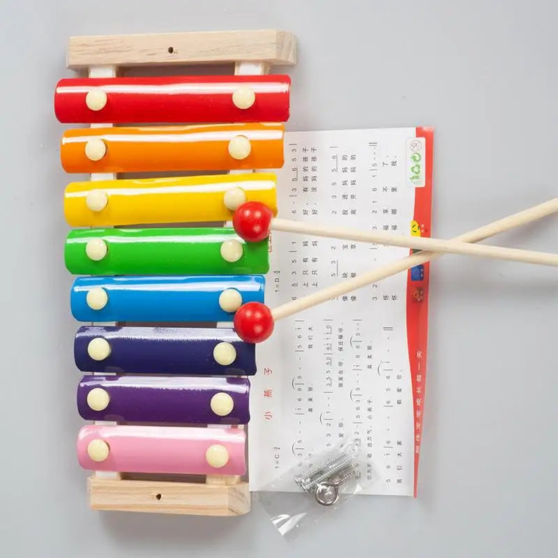 Learning&Education Wooden Xylophone For Children Kid Musical Funny Toys Music Instrument Montessori Educational Toy